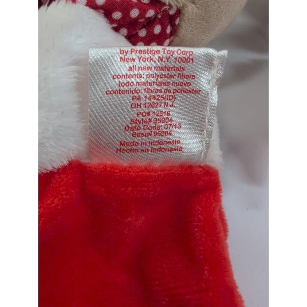 Mini Rudolph the Red Nosed Reindeer Christmas Stocking plush and Friend‎ NWT 9